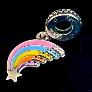 PANDORA Rainbow 🌈 “Together Is Better” Charm, NWT, in Pandora Box/Gift Bag!